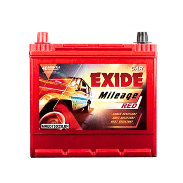 Exide Mileage Red MRED75D23LBH Car Battery